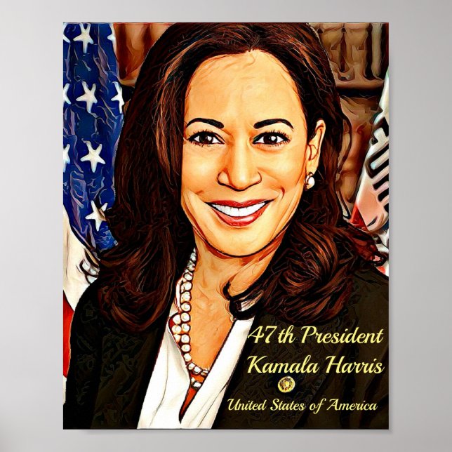 Poster Kamala-Harris-47º-Presidente-EUA_ (Frente)