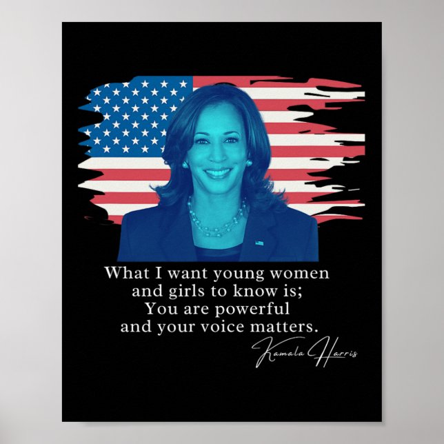 Poster Kamala Harris Cote Tee (Frente)