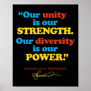 Poster Kamala Harris Para Presidente
