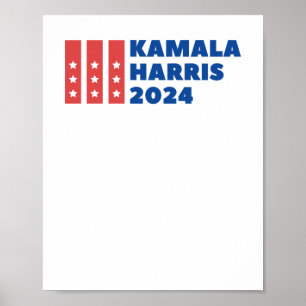 Poster Kamala Harris Para Presidente - Votação: 2