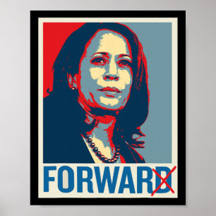 Poster Kamala Harris Pela Guerra Não Avança Pro-trump 202