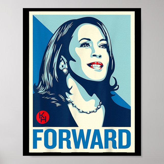 Poster Kamala Harris Wheimer 2024 - Campanha do President (Frente)