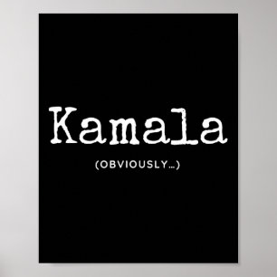 Poster Kamala (obviamente)