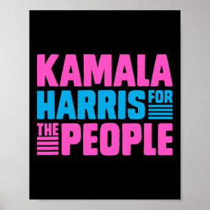 Poster Kamala Para Todos Os Slogan Do Pessoas