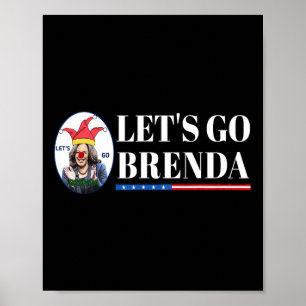 Poster Kamala Shirt Let&#';s Go Brenda Laughin Harris