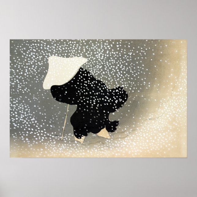 Poster Kamisaka Sekka Snow (Frente)