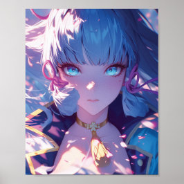 Poster Kamisato Ayaka - Impacto de Genshin | Pôster