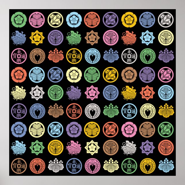 Póster kamon pattern3 (Frente)