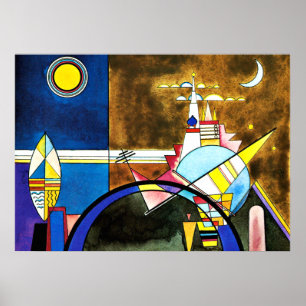 Póster Kandinsky - A Porta do Excelente de Kiev