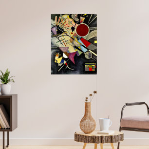 Poster Kandinsky - Acompanhamento Preto