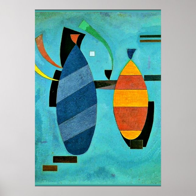 Poster Kandinsky - Ambos Riscados (Frente)