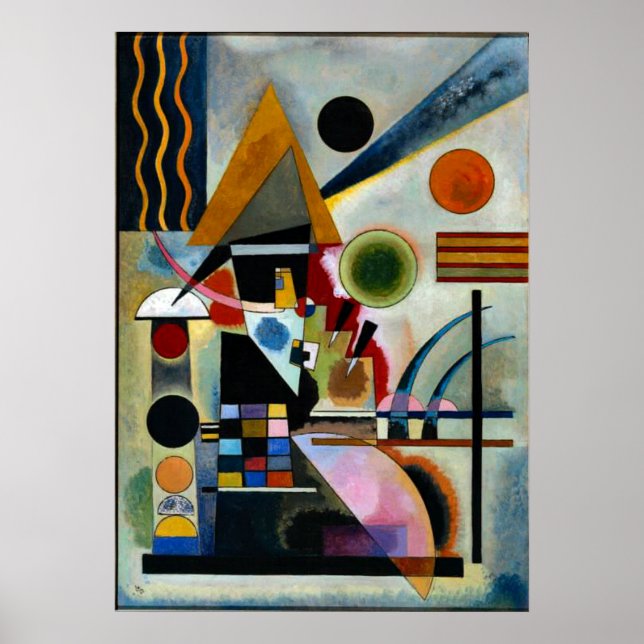Póster Kandinsky - Balançando (Frente)