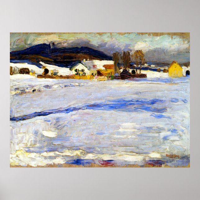 Poster Kandinsky - Bei Starnberg (Frente)