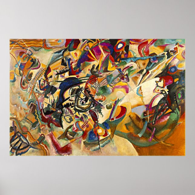 Poster Kandinsky - Composição VII (Frente)