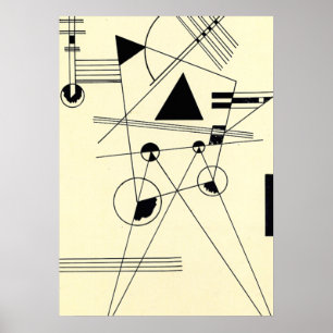 Poster Kandinsky - Drawing for Point