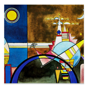 Póster Kandinsky - Imagem XXI, Excelente Gate Kiev