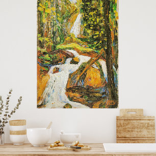 Poster Kandinsky - Kochel: Cachoeira I,