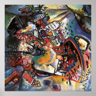 Poster Kandinsky Moscou I - pintura Abstrato