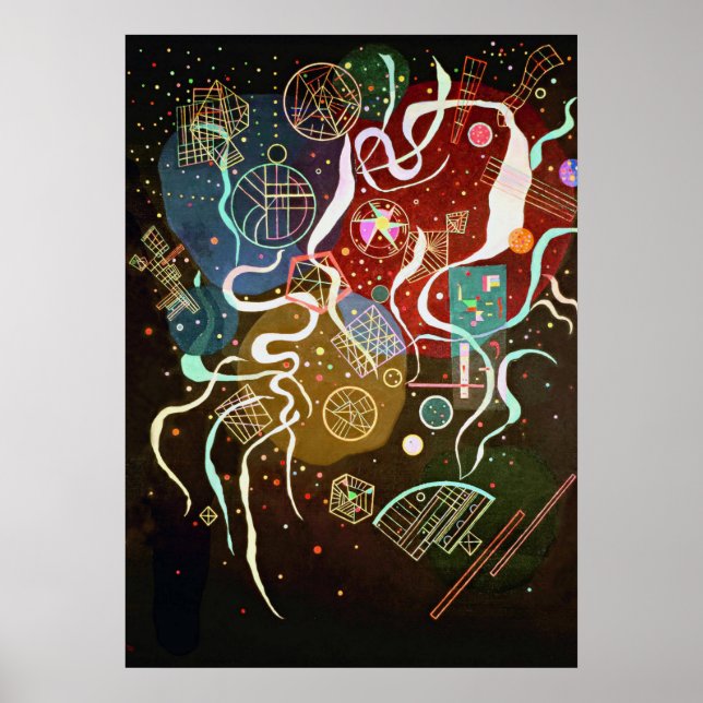 Póster Kandinsky - Movimento I (Frente)