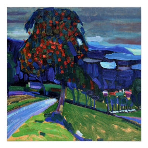 Póster Kandinsky - Outono em Murnau