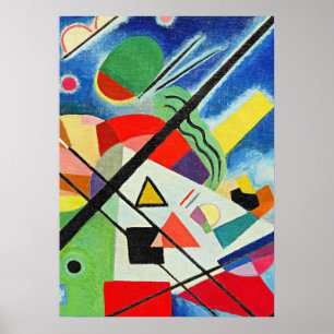 Poster Kandinsky - Pintura Azul,