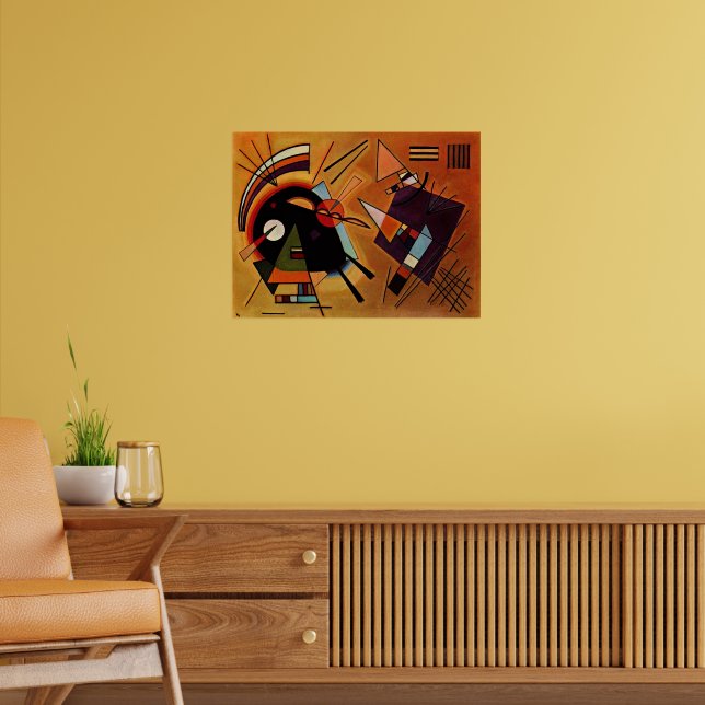 Poster Kandinsky - Preto e Violeta, (Sala de Estar 2)