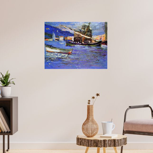 Poster Kandinsky - Rapallo Grauer Day (Sala de Estar 3)
