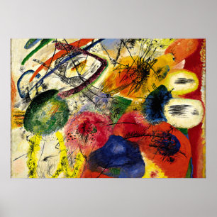Póster Kandinsky - Traços Pretos