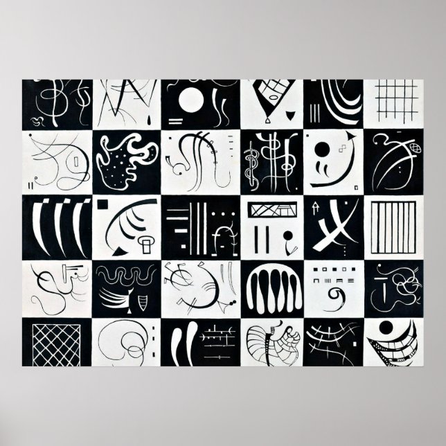 Póster Kandinsky - Trinta (Frente)