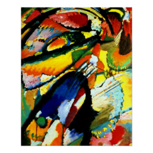 Póster Kandinsky - Um Anjo do Juízo Final,