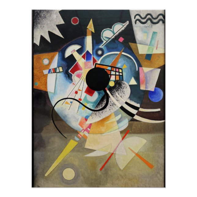Póster Kandinsky - Um Centro (Frente)