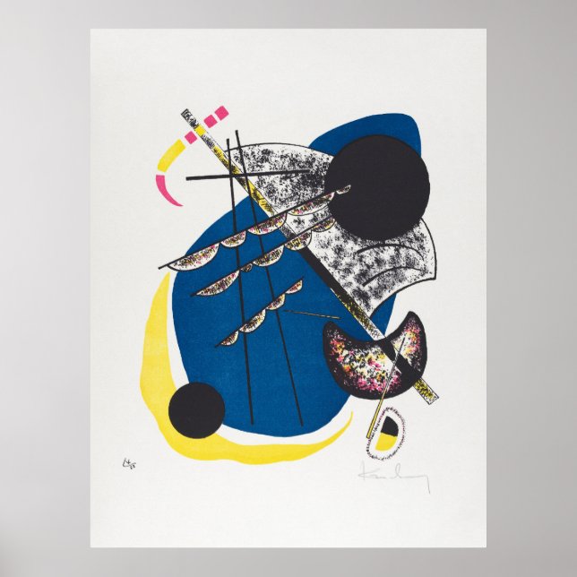 Poster Kandinsky's Kleine Welten II (Frente)