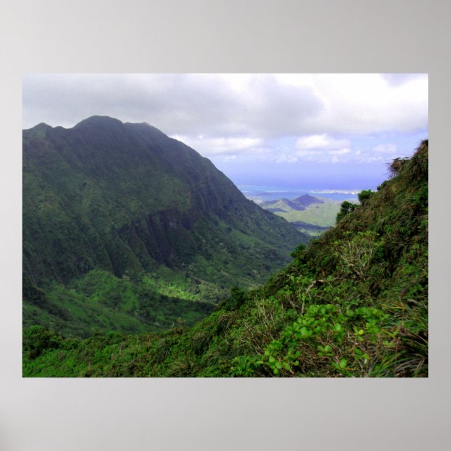 Póster Kaneohe, O'ahu, Hawai'i (Frente)