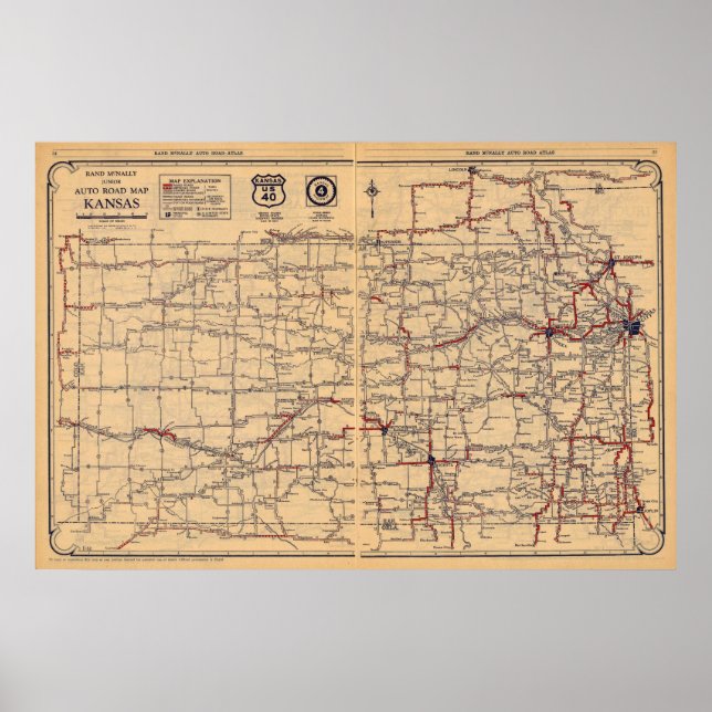 Póster Kansas (Frente)