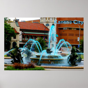 Póster Kansas City Country Club Plaza