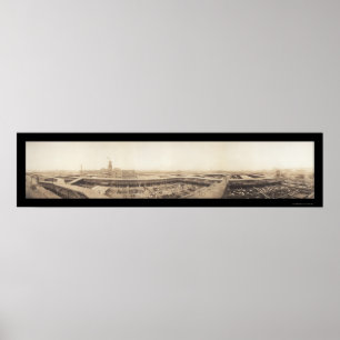 Póster Kansas City StockYards Foto 1909