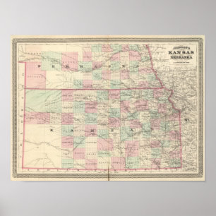 Póster Kansas e Nebraska
