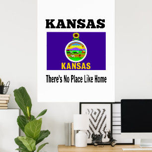 Poster Kansas, não há lugar como casa,