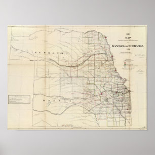Póster Kansas, Nebraska