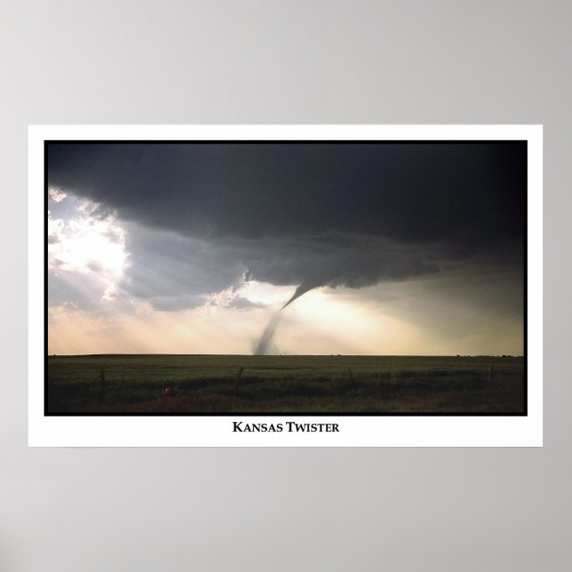 Póster Kansas Twister (Frente)