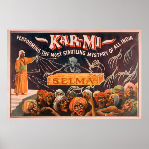 Póster Kar-MI "o mistério o mais sobressaltado de todo o