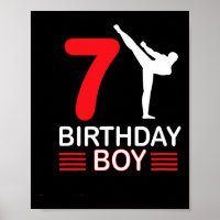 Karate Birthday Tee Boy Gift Kids Taekwondo 5