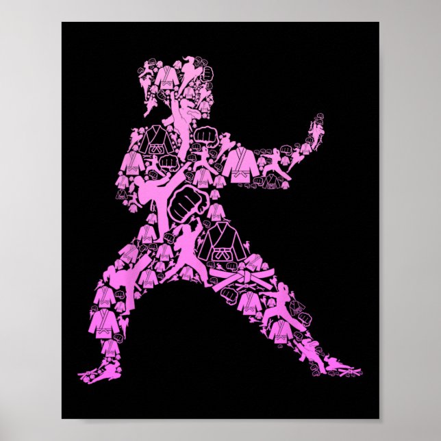 Poster Karate Girls (Frente)