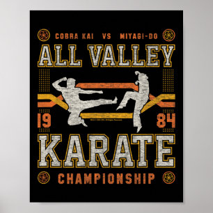 Poster Karate Kid - Campeonato do Vale Todo