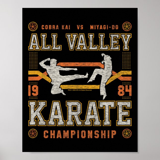 Poster Karate Kid - Campeonato do Vale Todo (Frente)