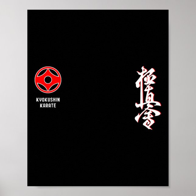 Poster Karate Kyokushin 1  (Frente)