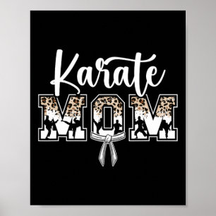 Poster Karate Mãe Karate Mama Karate Mãe