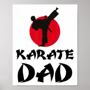 Poster Karate Pai Artes Marciais