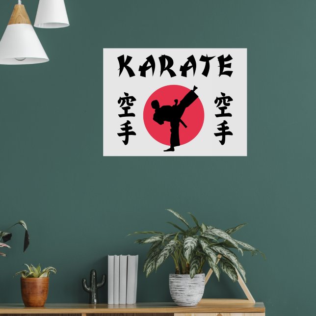 Poster Karate Sol Nascente  (Sala de Estar 1)