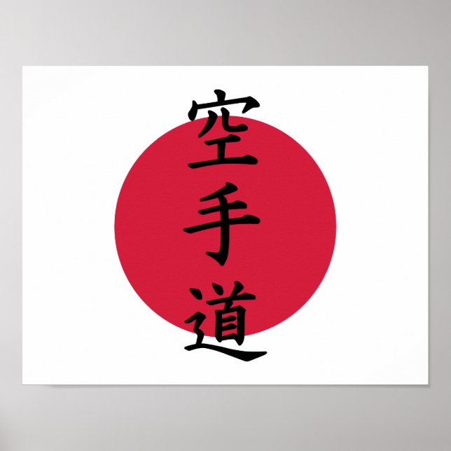 Póster Karato Chinês (Frente)